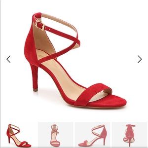 Michael Kors Ava Mid Sandal Suede